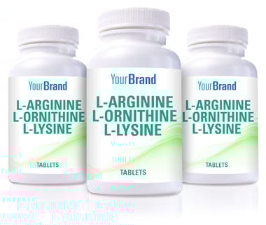 Amino Acids - L-Arginine L-Ornithine L-Lysine