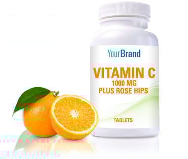 Vitamin C 1000 mg with Rose Hips